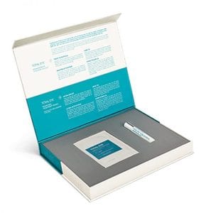 Met het Total Eye™ verzorgingsregime, bestaande uit Colorescience® Total Eye™ Concentrate en Total Eye™ Hydrogel Treatment Masks (12 stuks),